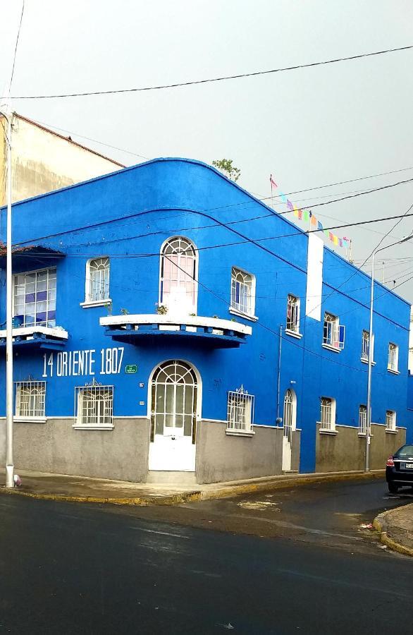 Hostal Azul Puebla Barrio El Alto Hotel Exterior photo