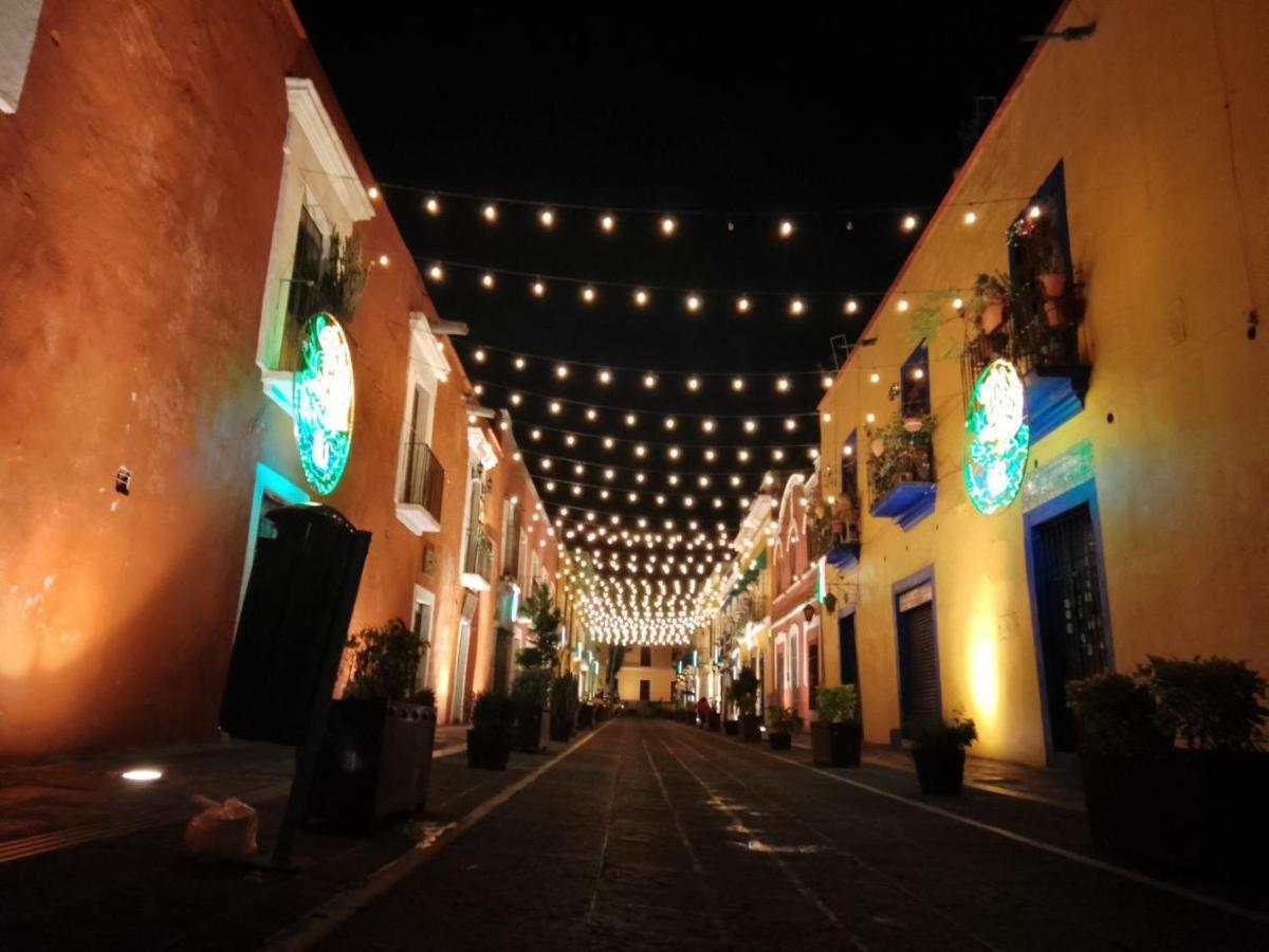 Hostal Azul Puebla Barrio El Alto Hotel Exterior photo