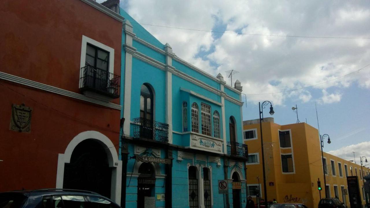 Hostal Azul Puebla Barrio El Alto Hotel Exterior photo